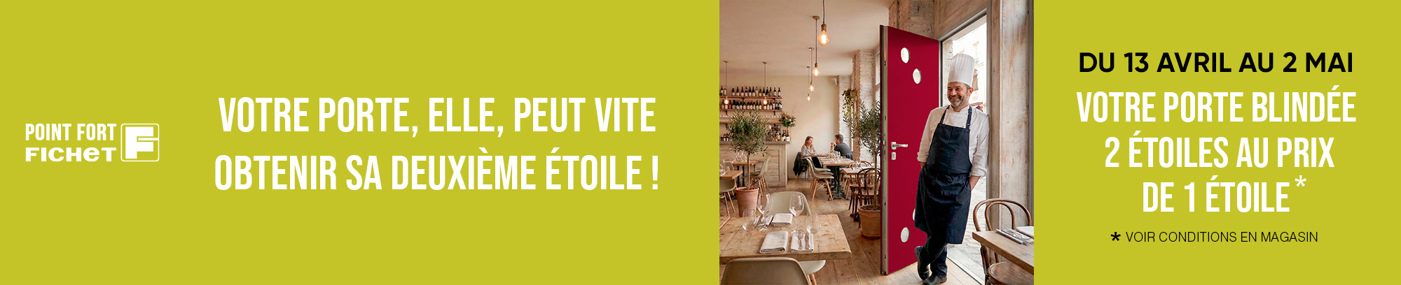 Bannière Officielle Point Fort Fichet - Offre Surclassement